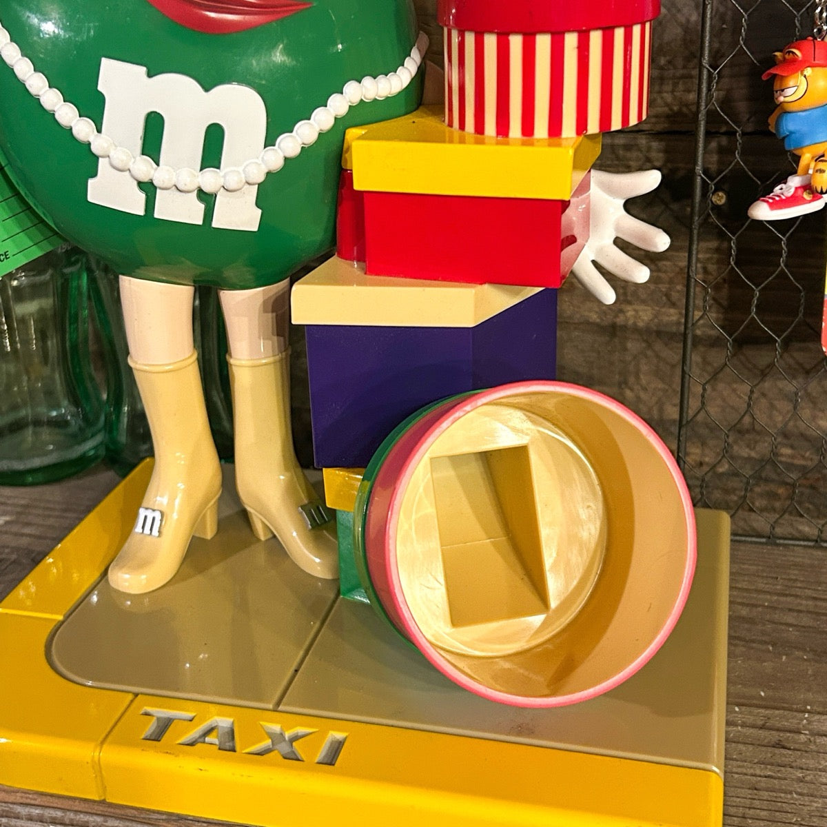 M&M's Green Taxicab Dispenser/エムアンドエムズ グリーン タクシー ディスペンサー【US限定】