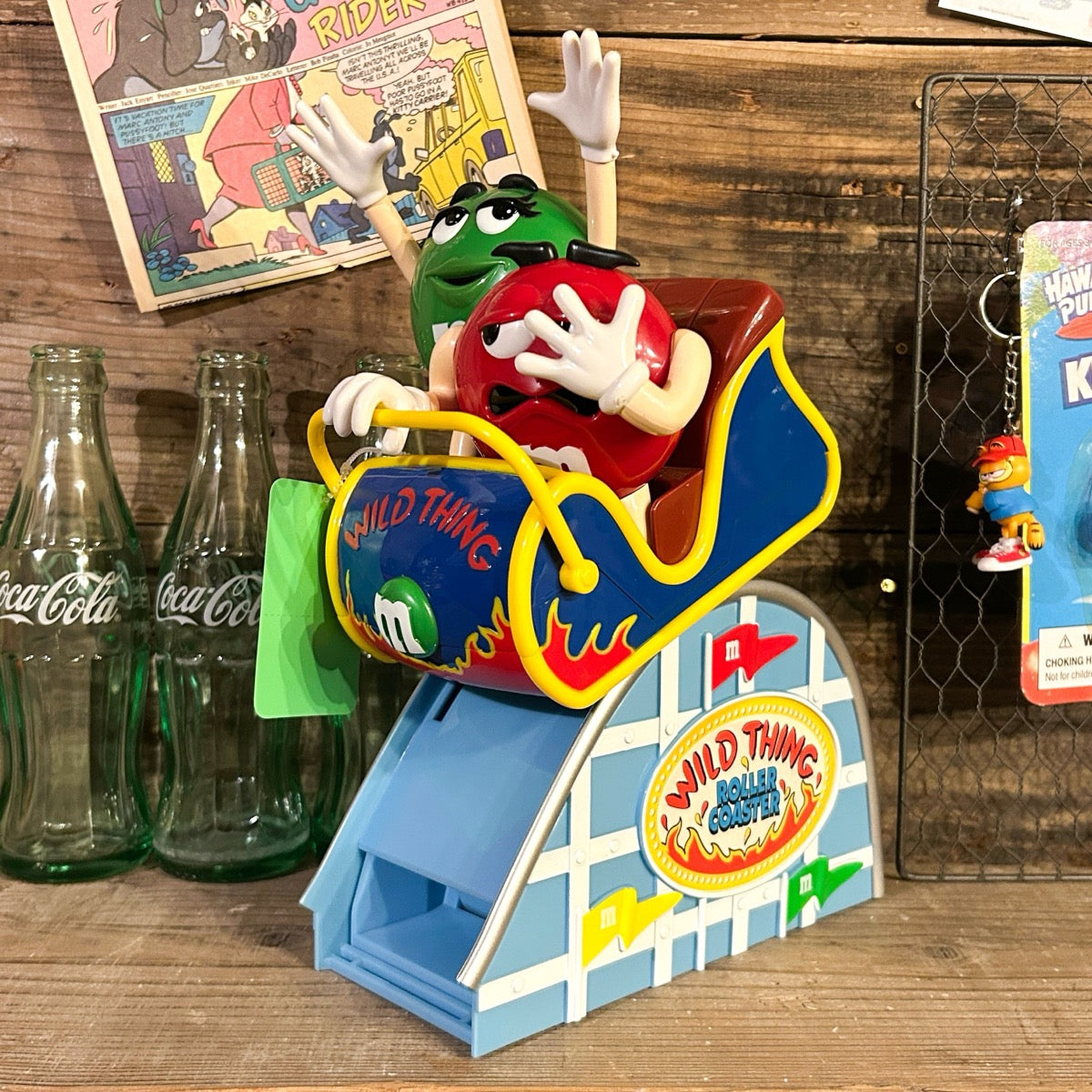M&M's "Wild Thing" Roller Coaster Dispenser/エムアンドエムズ「ワイルド・シング」ローラーコースター ディスペンサー【US限定】