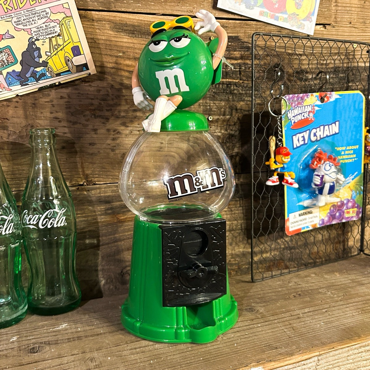 M&M's Green Dispenser/エムアンドエムズ グリーン ディスペンサー【US限定】
