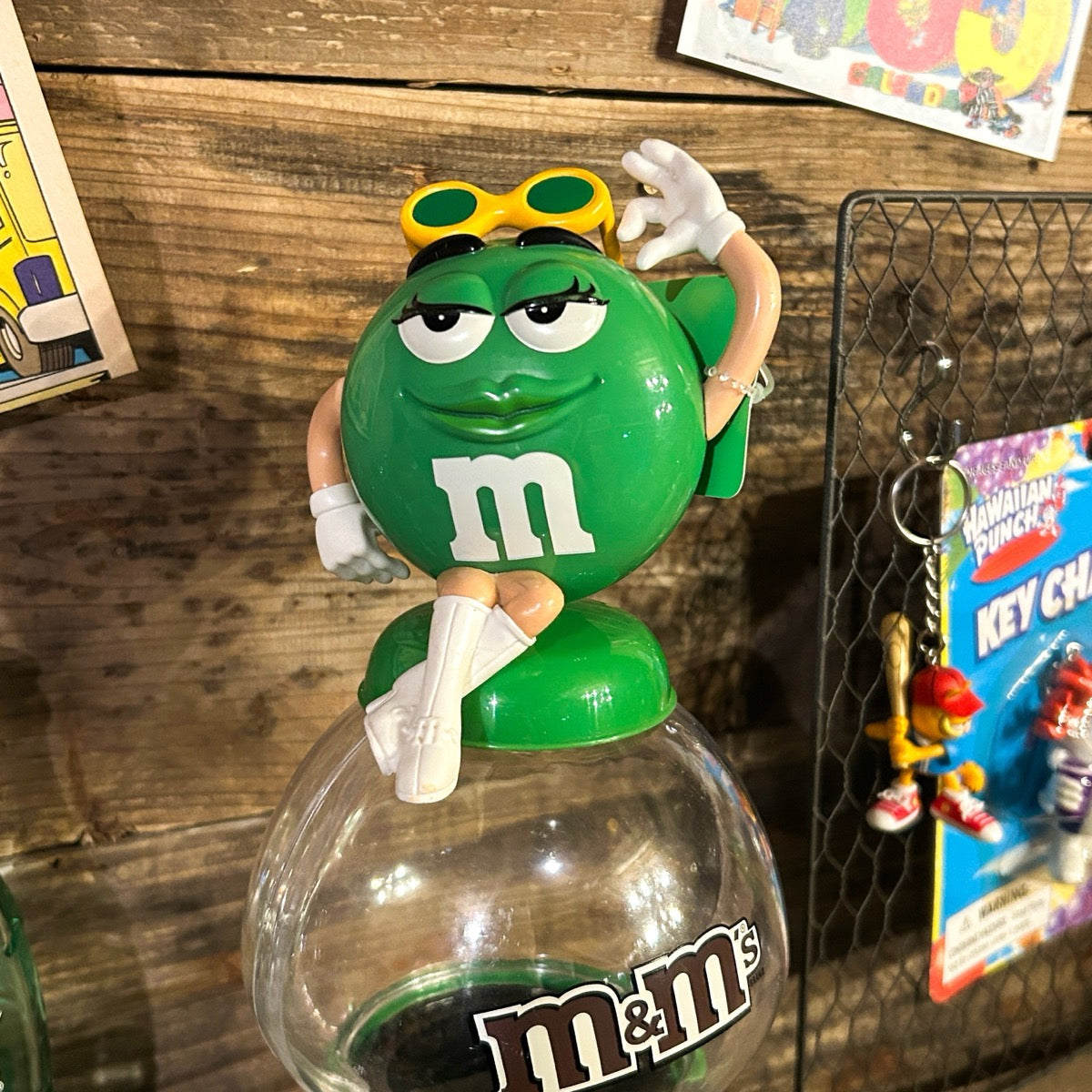 M&M's Green Dispenser/エムアンドエムズ グリーン ディスペンサー【US限定】