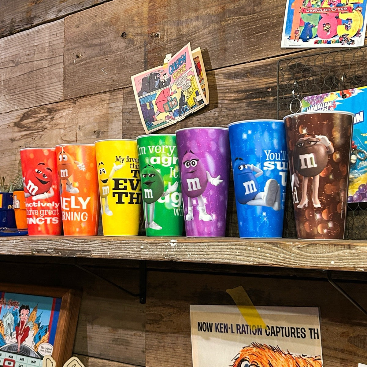M&M's Character Souvenir Cup/エムアンドエムズ キャラクター スーベニア カップ【US限定】