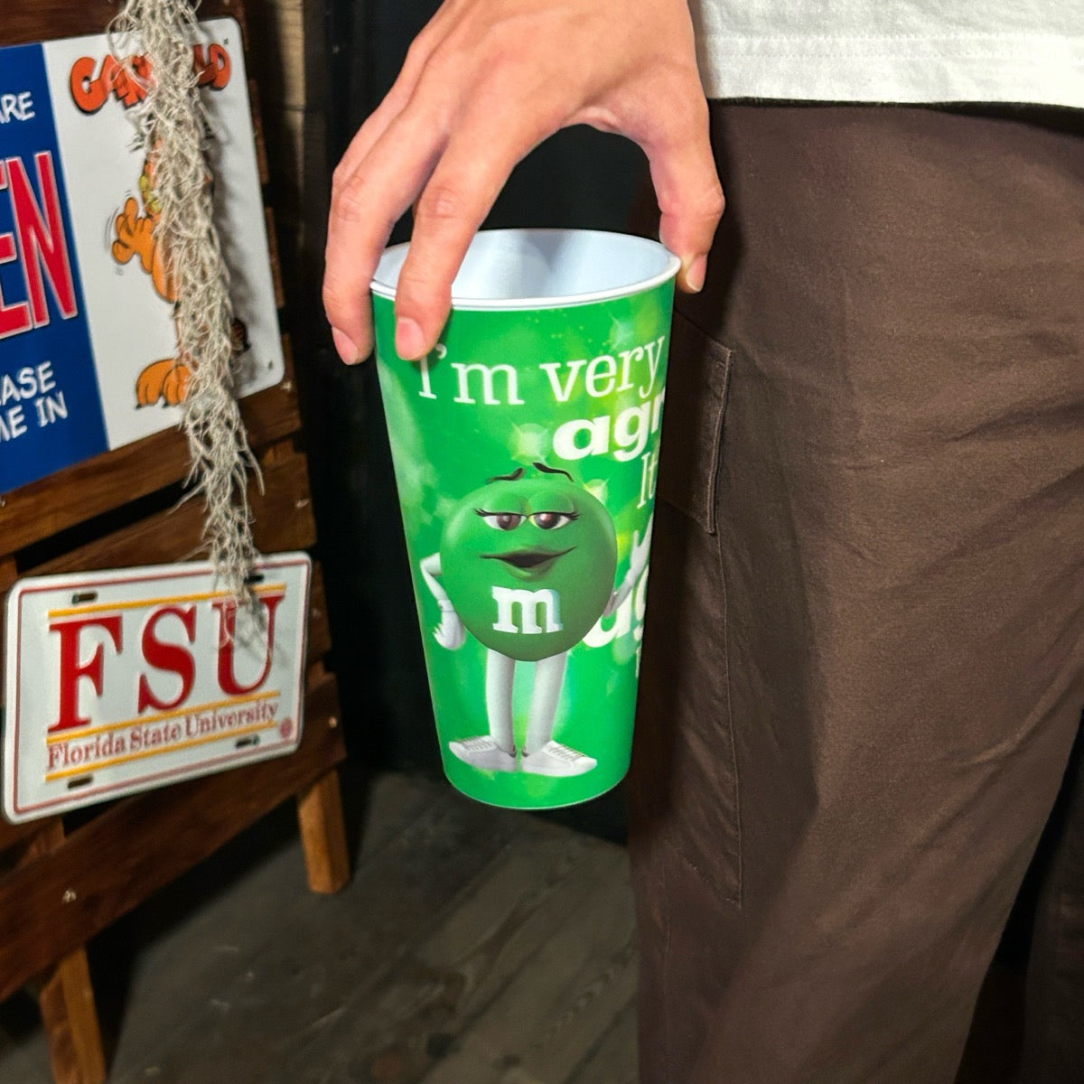 M&M's Character Souvenir Cup/エムアンドエムズ キャラクター スーベニア カップ【US限定】