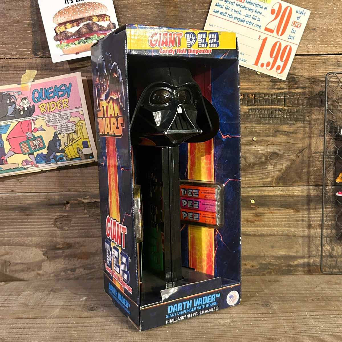 GIANT PEZ DARTH VADER/スターウォーズ ジャイアント PEZ ダース・ベイダー【US限定】