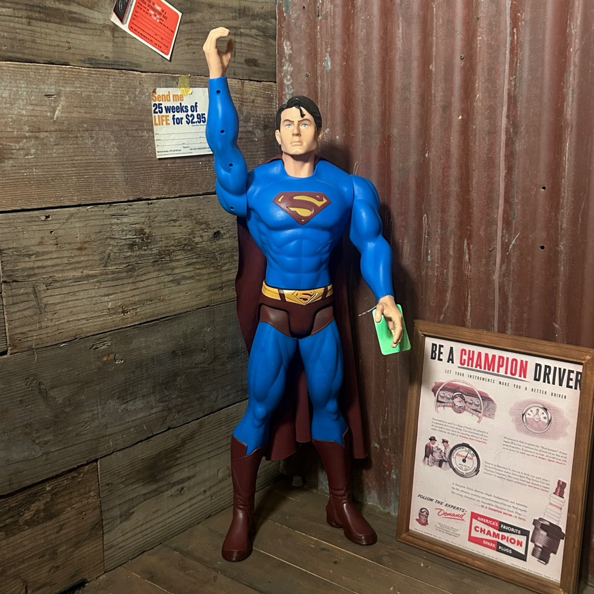 DC Comics Superman 31" Action Figure/DCコミックス スーパーマン 31インチ アクションフィギュア【US限定】