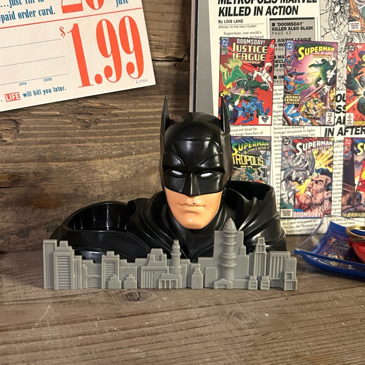Batman City Skyline Desk Organizer/バットマン シティ・スカイライン デスクトレイ【US限定】