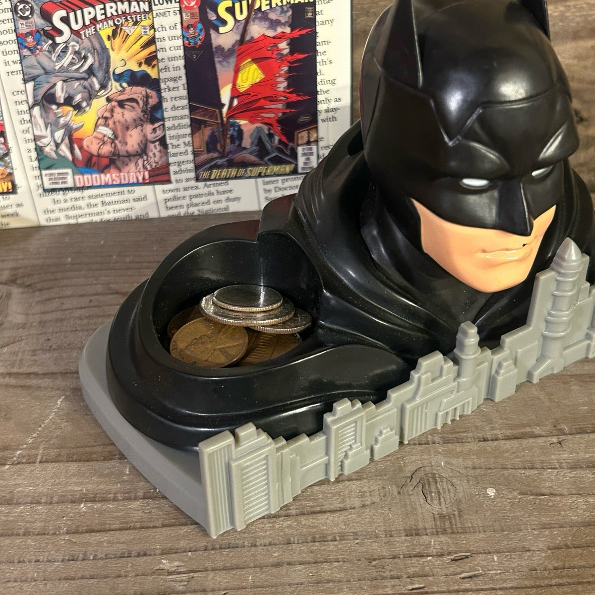 Batman City Skyline Desk Organizer/バットマン シティ・スカイライン デスクトレイ【US限定】
