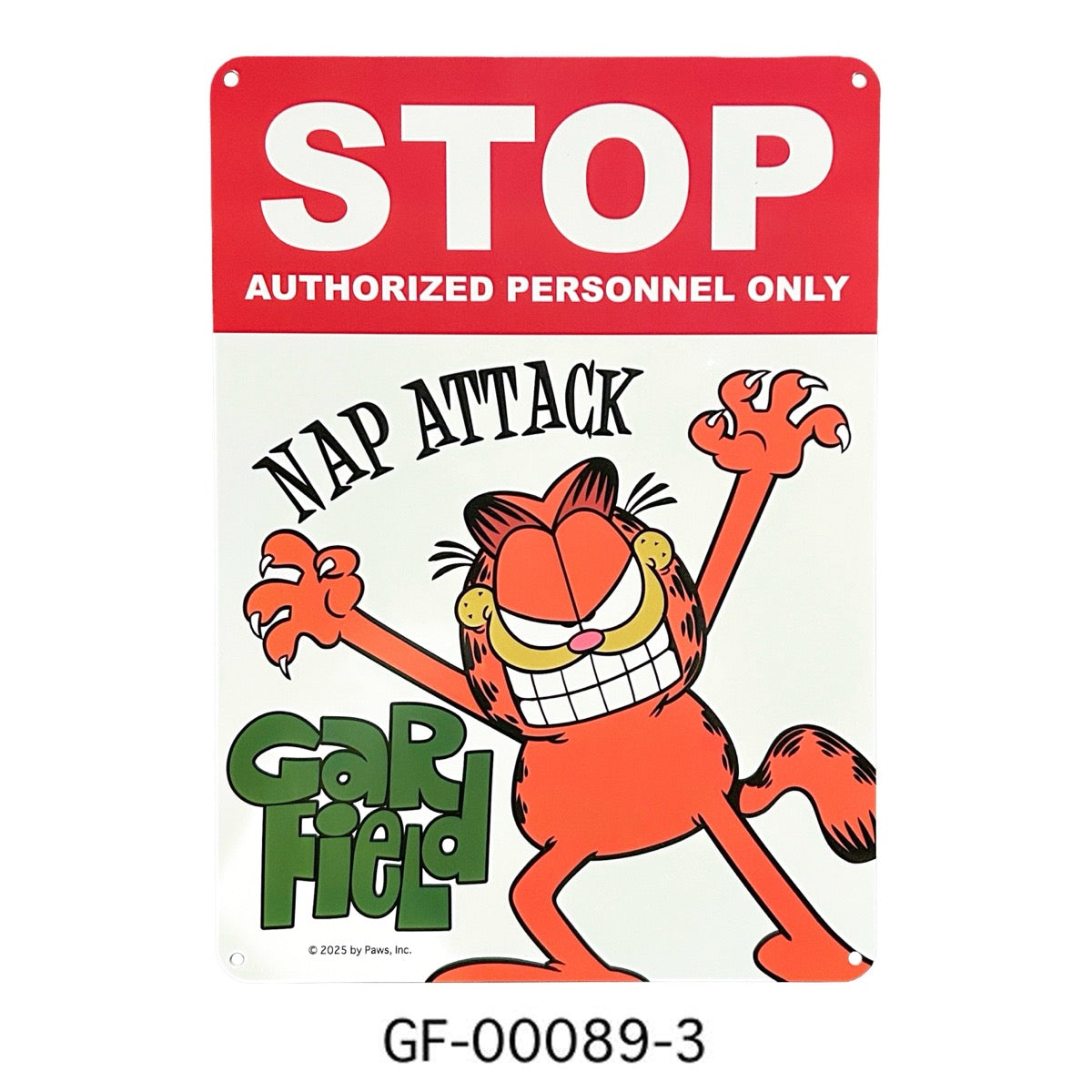 【GARFIELD】 PLASTIC SIGN/【ガーフィールド】 プラスチックサイン