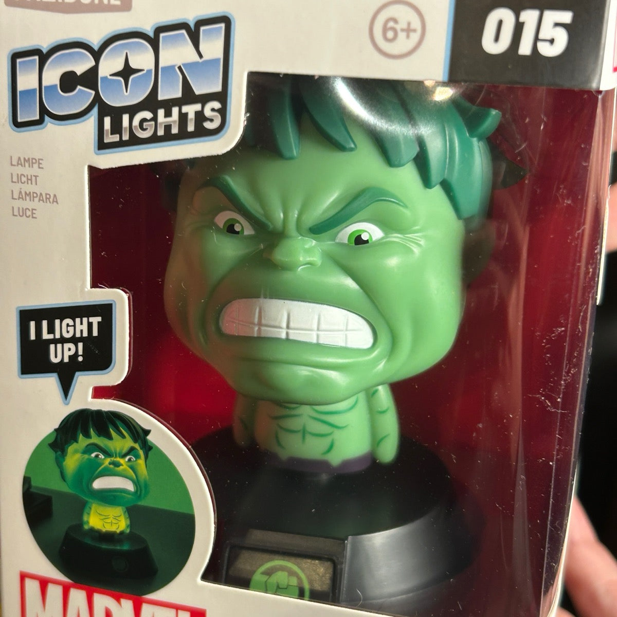 MARVEL ICON LIGHTS - HULK/マーベル アイコンライト - ハルク【US限定】