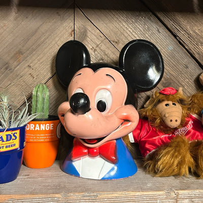 Vintage Mickey Mouse Bank/ヴィンテージ ミッキーマウス 貯金箱【US限定】