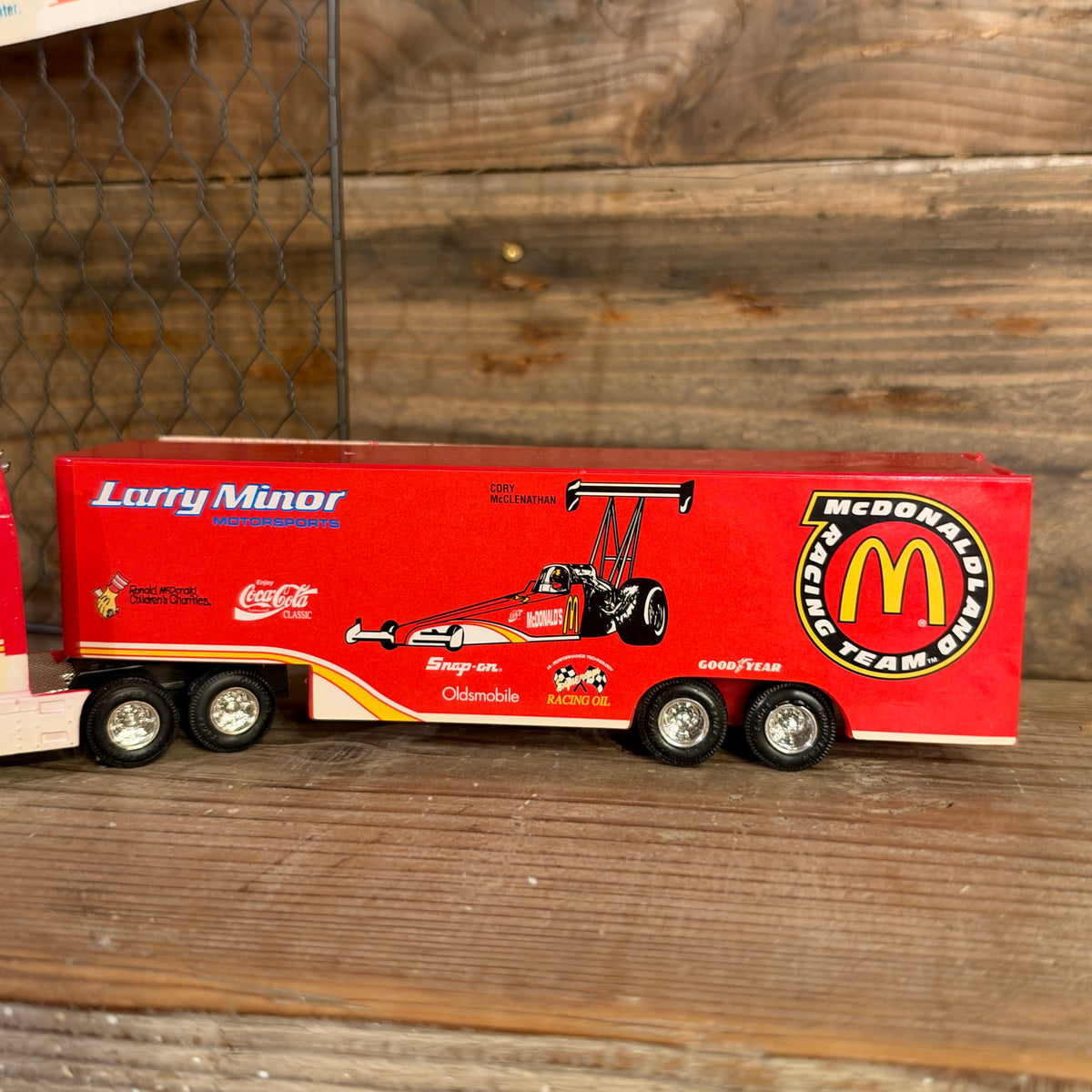 Racing Champions 1/64 Scale NHRA "McDonald's Transporter/レーシングチャンピオン 1994年エディション 1/64スケール NHRA マクドナルド ドラッグスターセット【US限定】