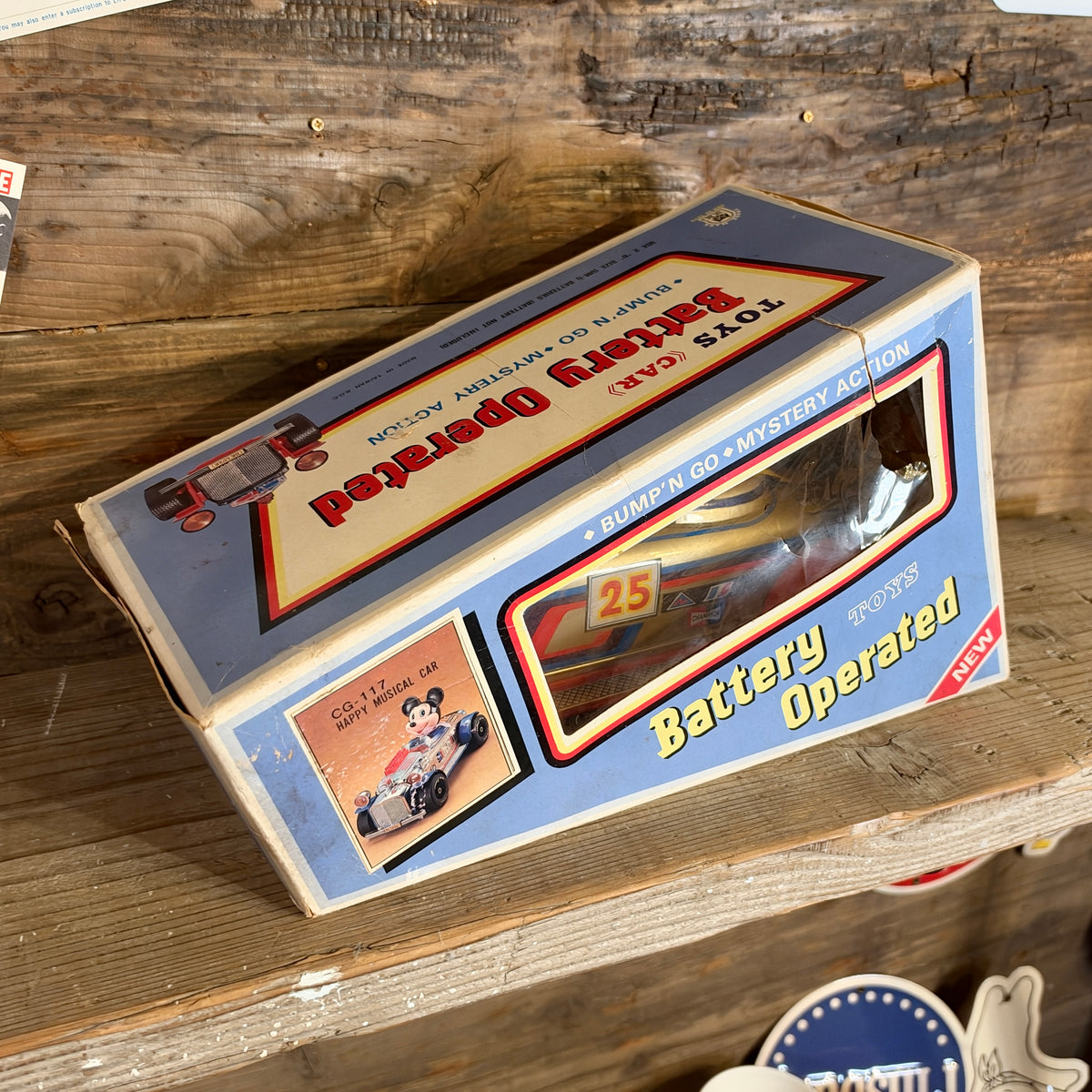 Vintage 1970s Disney Mickey Mouse "HAPPY MUSICAL CAR"/ヴィンテージ 1970年代 ディズニー ミッキーマウス 「ハッピー ミュージカル カー」【US限定】