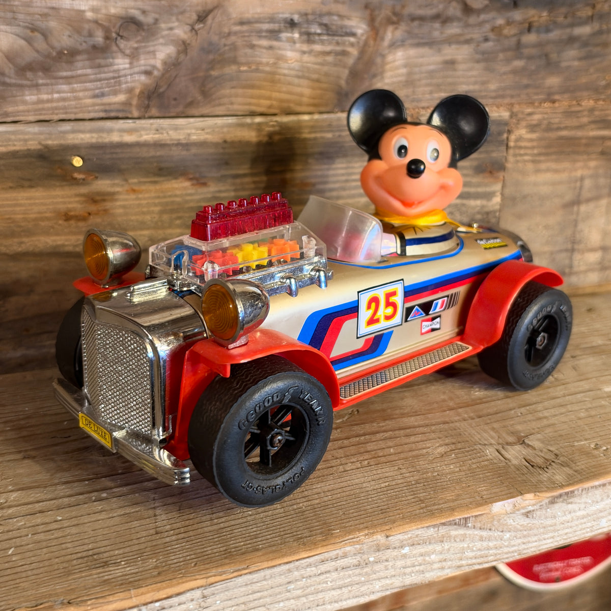 Vintage 1970s Disney Mickey Mouse "HAPPY MUSICAL CAR"/ヴィンテージ 1970年代 ディズニー ミッキーマウス 「ハッピー ミュージカル カー」【US限定】