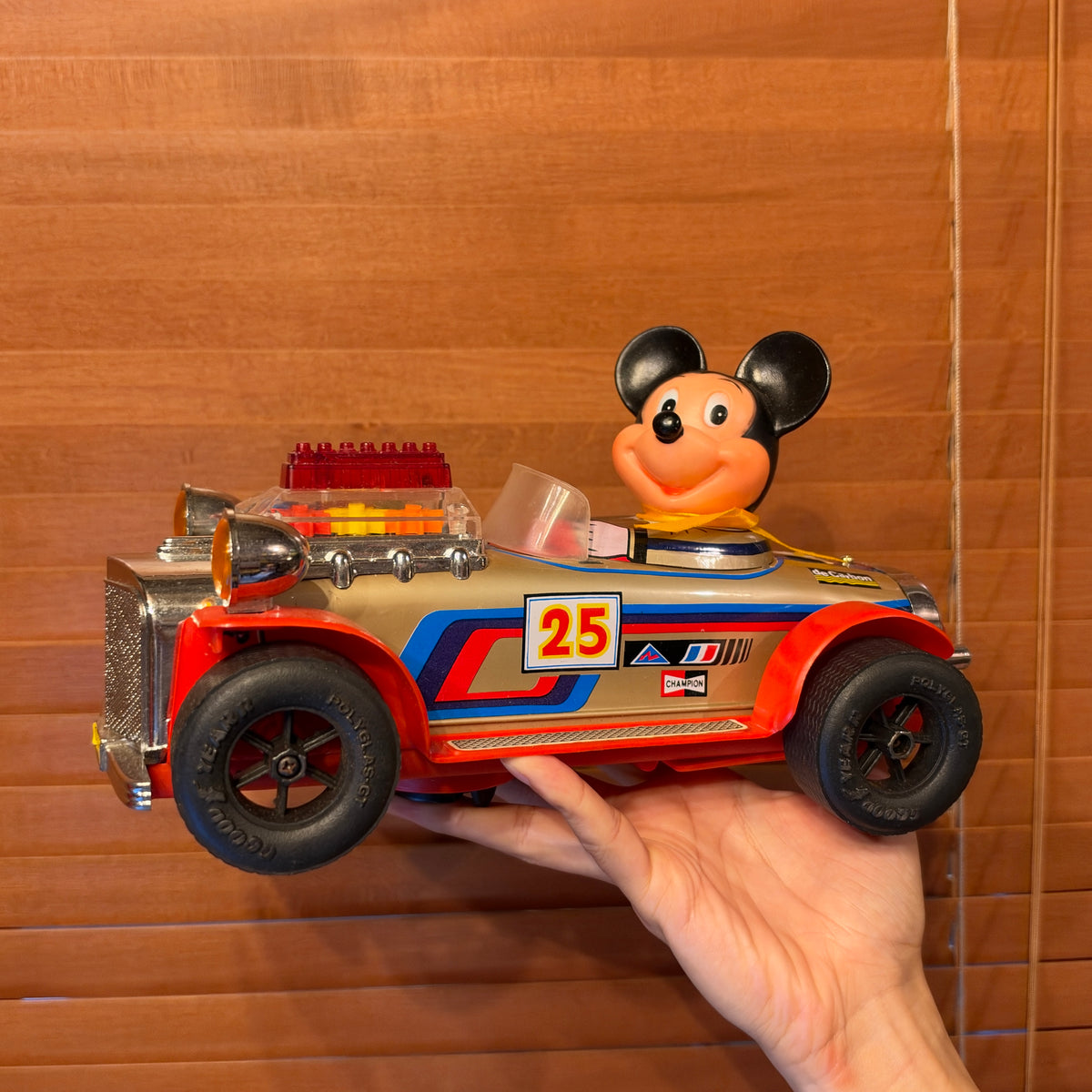 Vintage 1970s Disney Mickey Mouse "HAPPY MUSICAL CAR"/ヴィンテージ 1970年代 ディズニー ミッキーマウス 「ハッピー ミュージカル カー」【US限定】