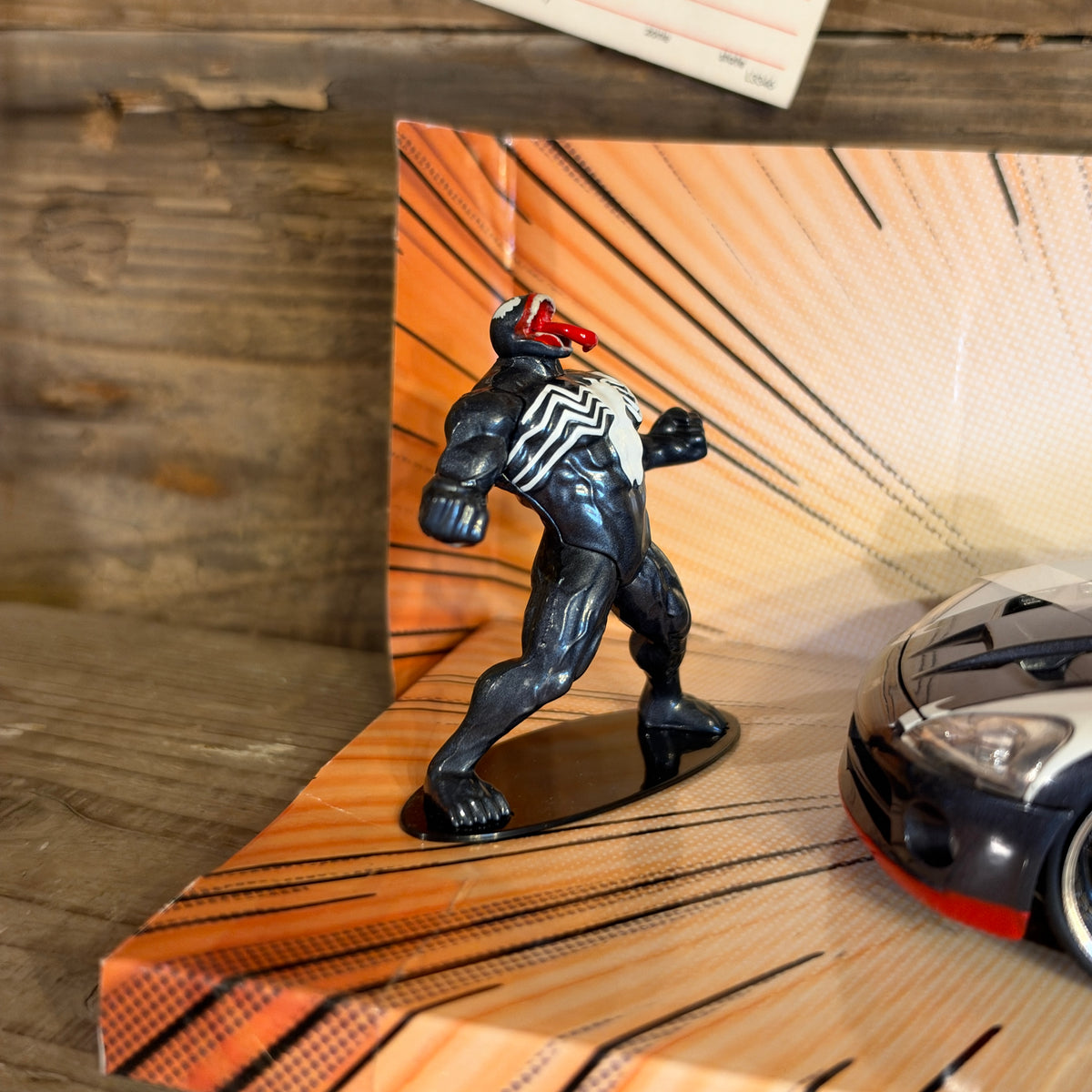 Venom" & 2008 Dodge Viper SRT10 1/24 Scale Die-Cast Vehicle with Die-Cast Figure/「ヴェノム」 & 2008 ダッジ バイパー SRT10 1/24スケール ダイキャストミニカー【US限定】