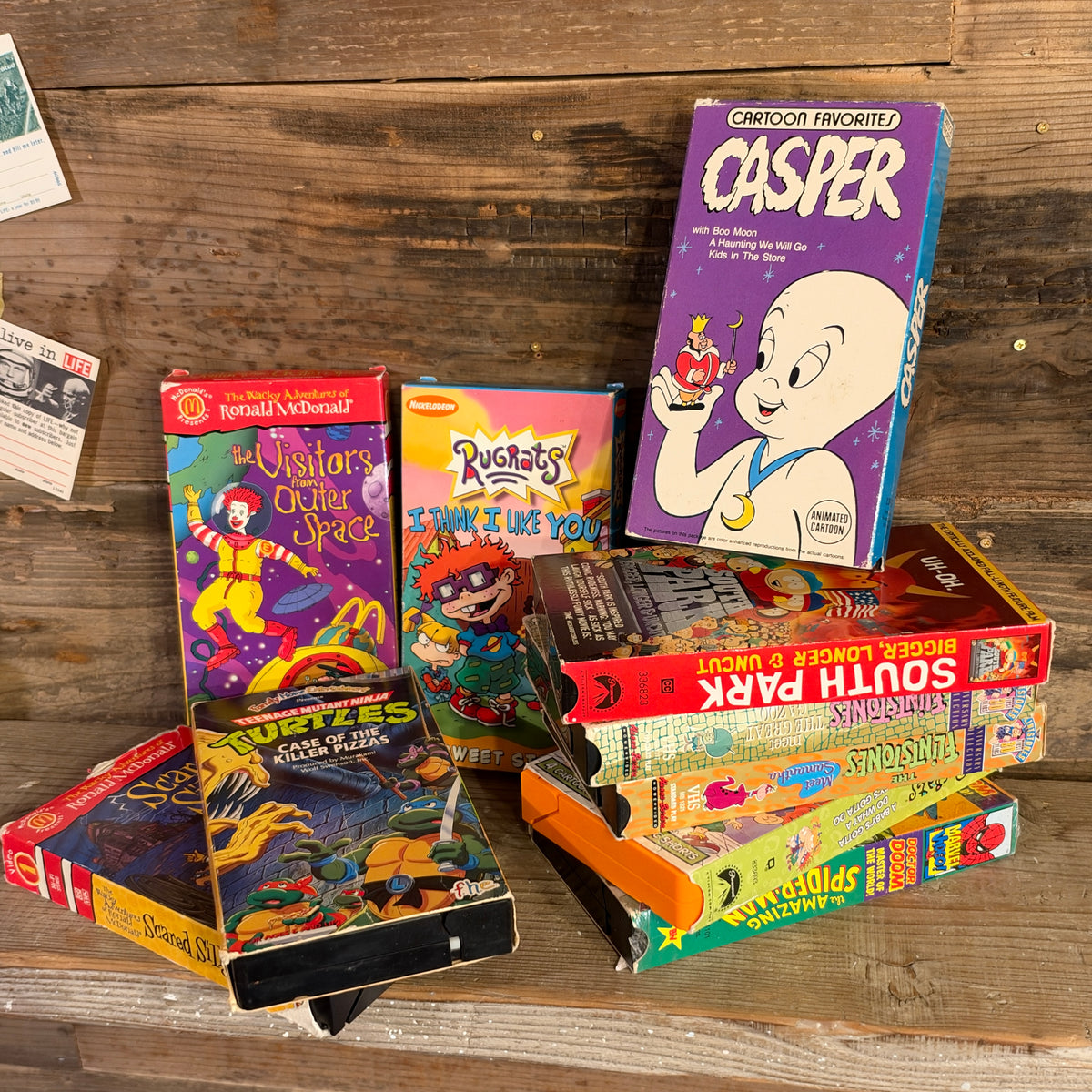 Vintage American Animation & Character VHS Tapes/ヴィンテージ アメリカンアニメ＆キャラクター VHSビデオテープ セット【US限定】