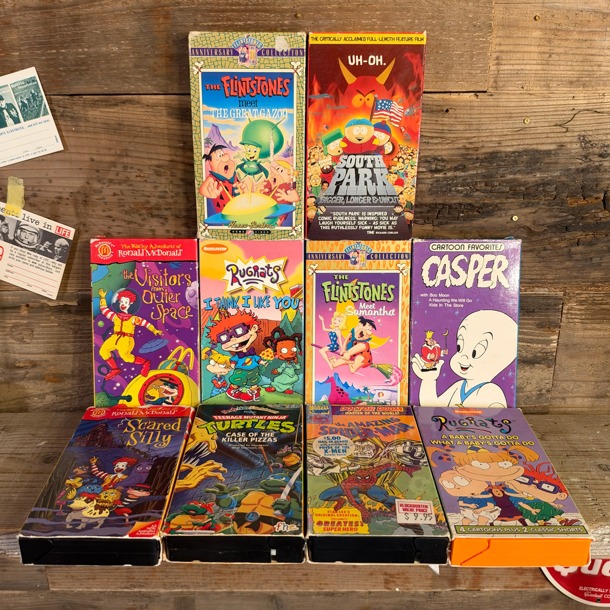 Vintage American Animation & Character VHS Tapes/ヴィンテージ アメリカンアニメ＆キャラクター VHSビデオテープ セット【US限定】