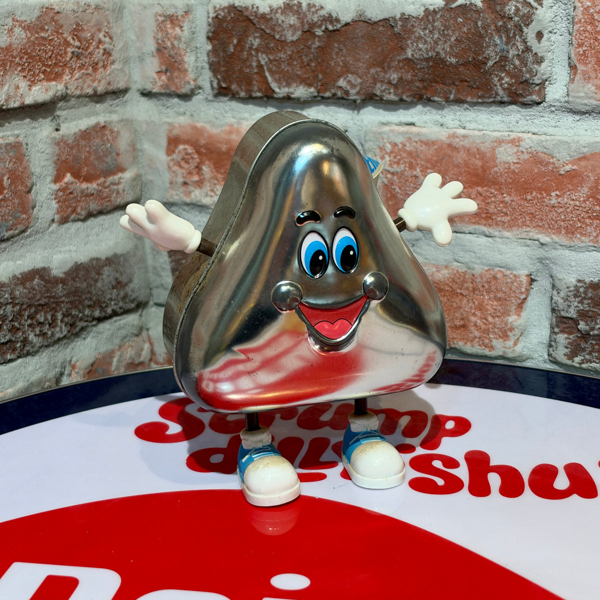 Vintage HERSHEY'S Kisses Character Tin Container/ヴィンテージ ハーシーズ キスチョコ ティン缶コンテナ【US限定】