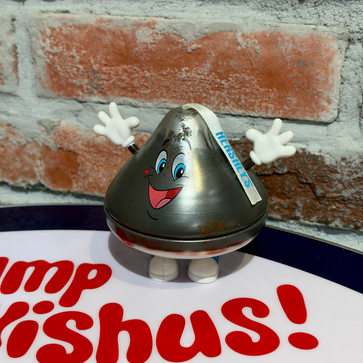 Vintage HERSHEY'S Kisses Mini  Tin Container/ヴィンテージ ハーシーズ キスチョコ ミニ ティン缶コンテナ【US限定】