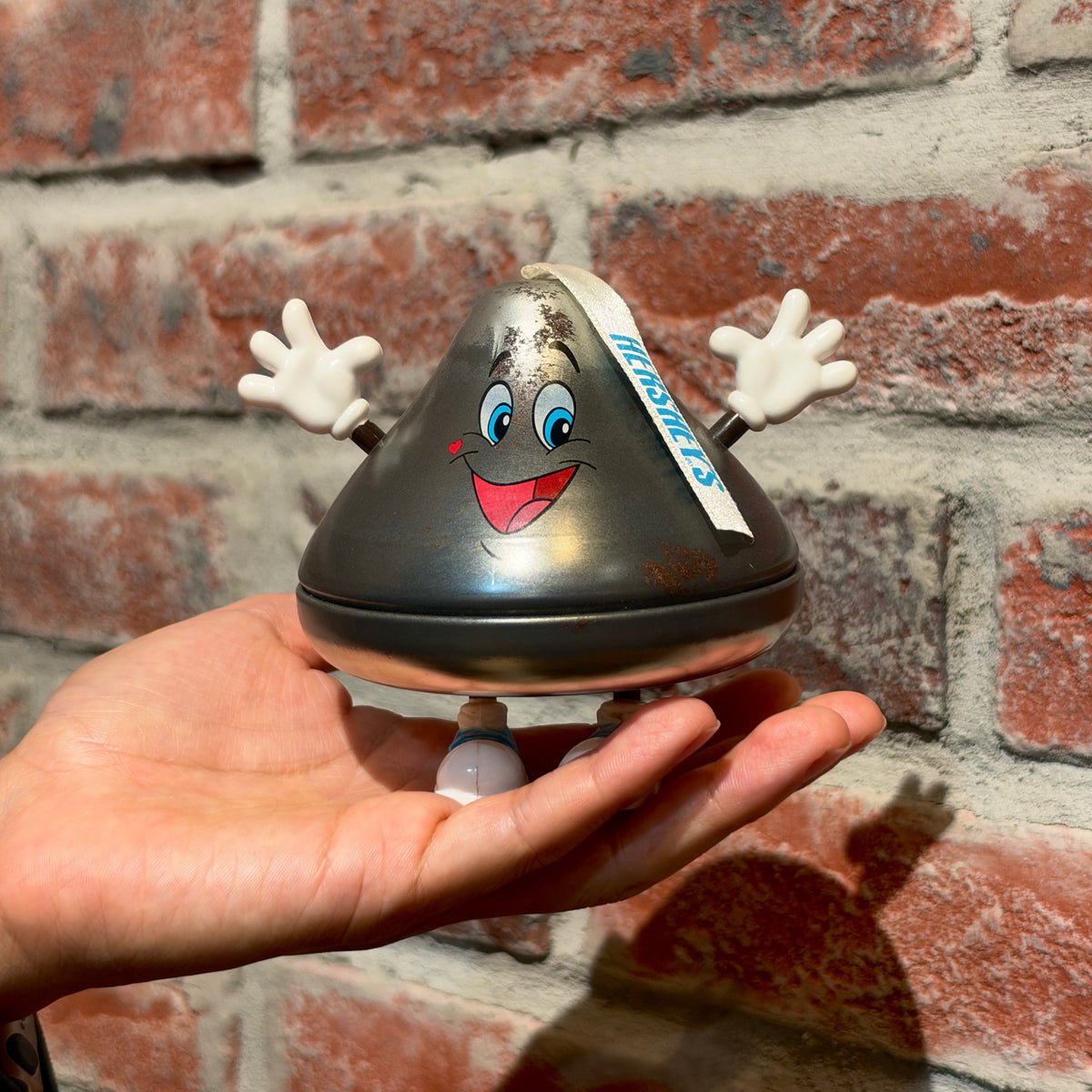 Vintage HERSHEY'S Kisses Mini  Tin Container/ヴィンテージ ハーシーズ キスチョコ ミニ ティン缶コンテナ【US限定】