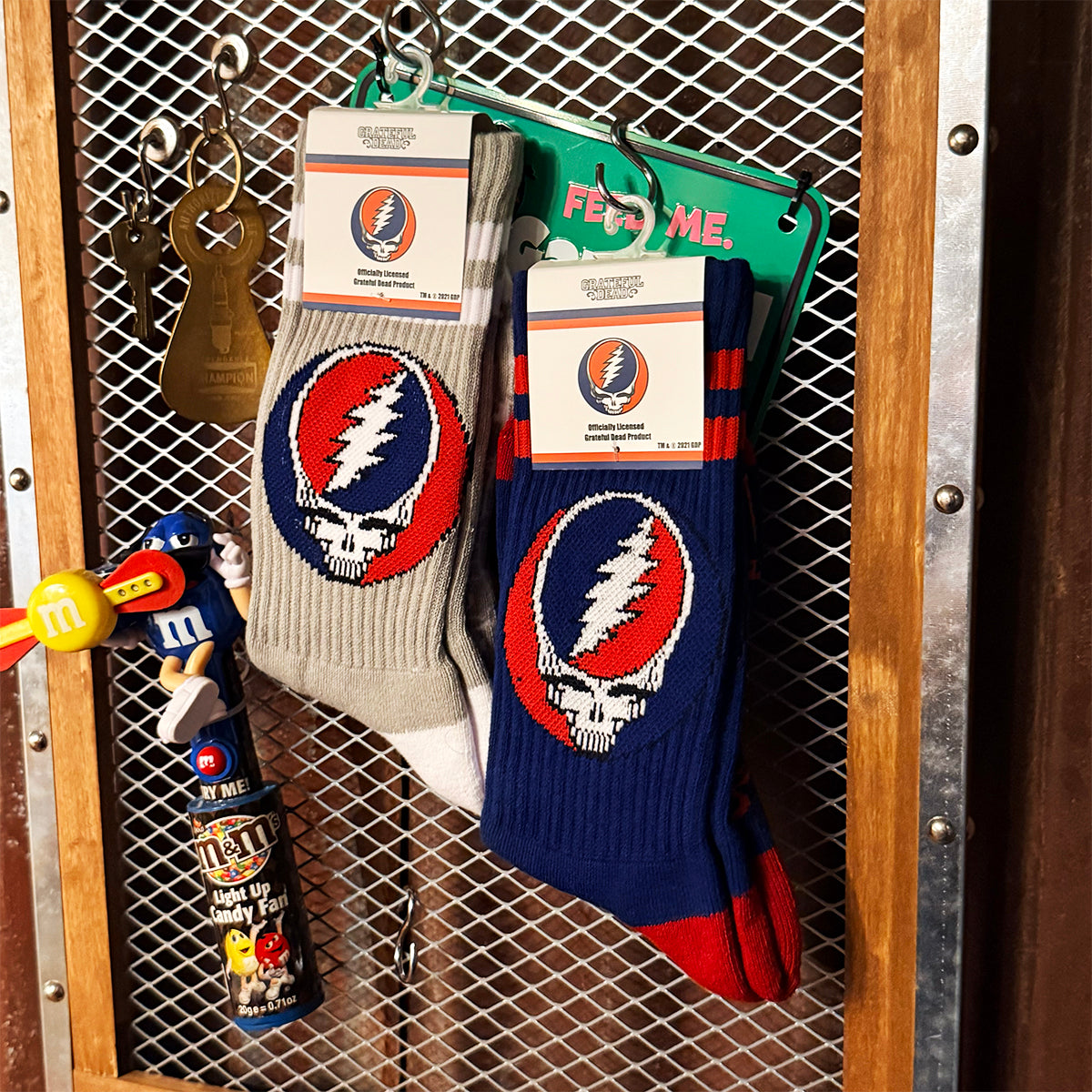 【DANCING BEAR】DEAD BEAR HIGH SOCKS/【ダンシングベア】 デッドベアハイソックス