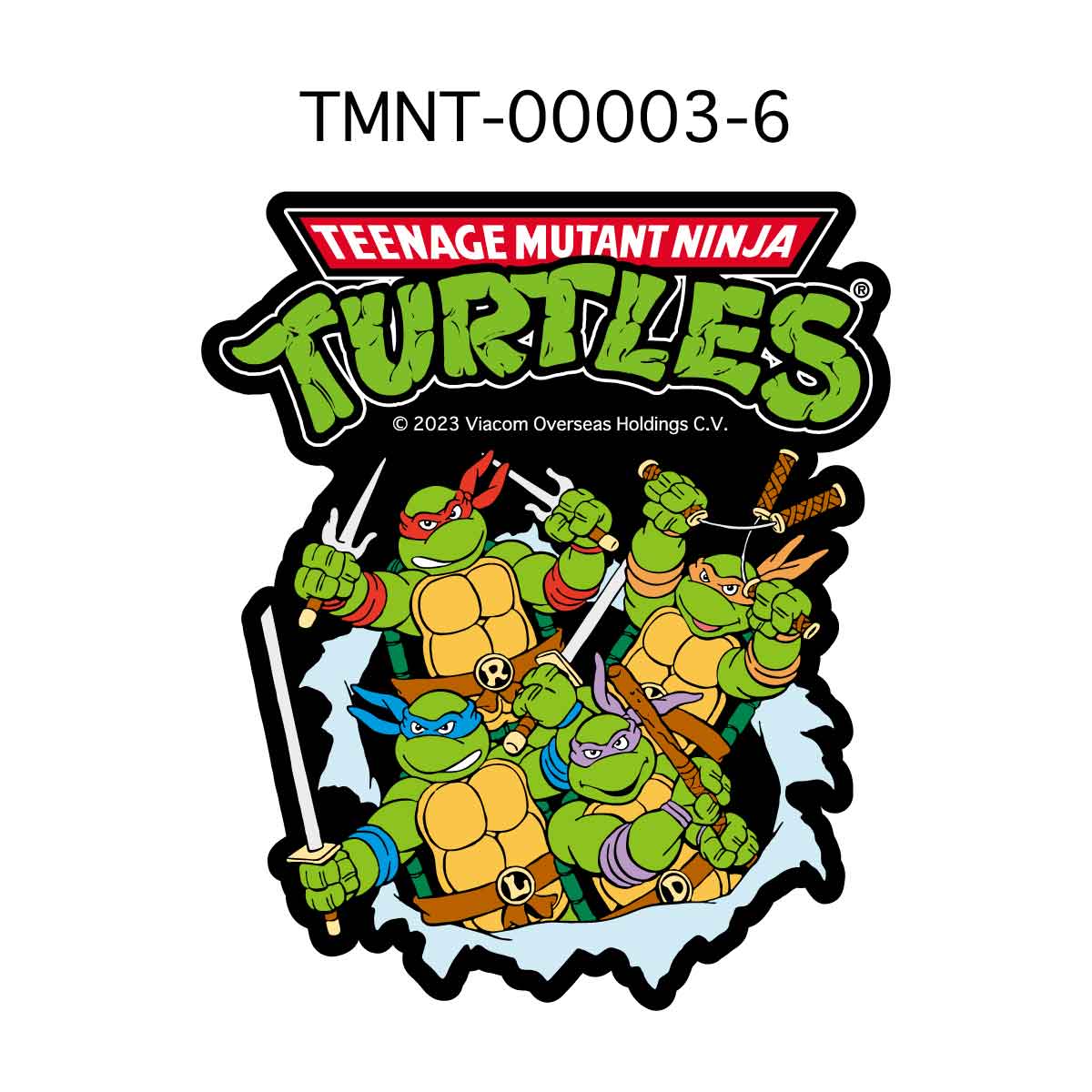 【Mutant Turtles】STICKER/【ミュータントタートルズ】 ステッカー