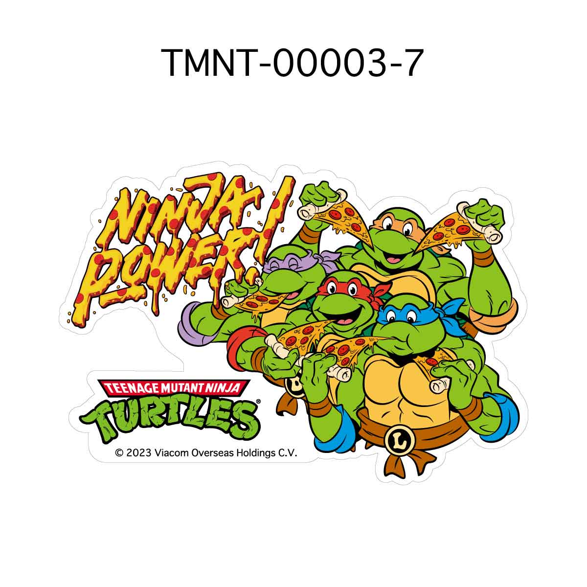 【Mutant Turtles】STICKER/【ミュータントタートルズ】 ステッカー