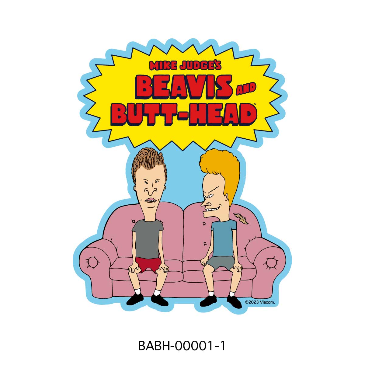 【Beavis and Butt-Head】STICKER/【ビーバス＆バットヘッド】 ステッカー