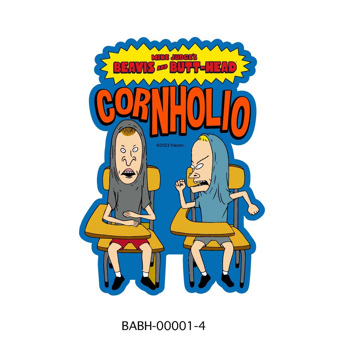 【Beavis and Butt-Head】STICKER/【ビーバス＆バットヘッド】 ステッカー