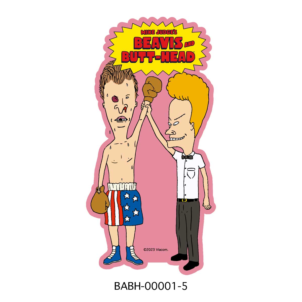 【Beavis and Butt-Head】STICKER/【ビーバス＆バットヘッド】 ステッカー