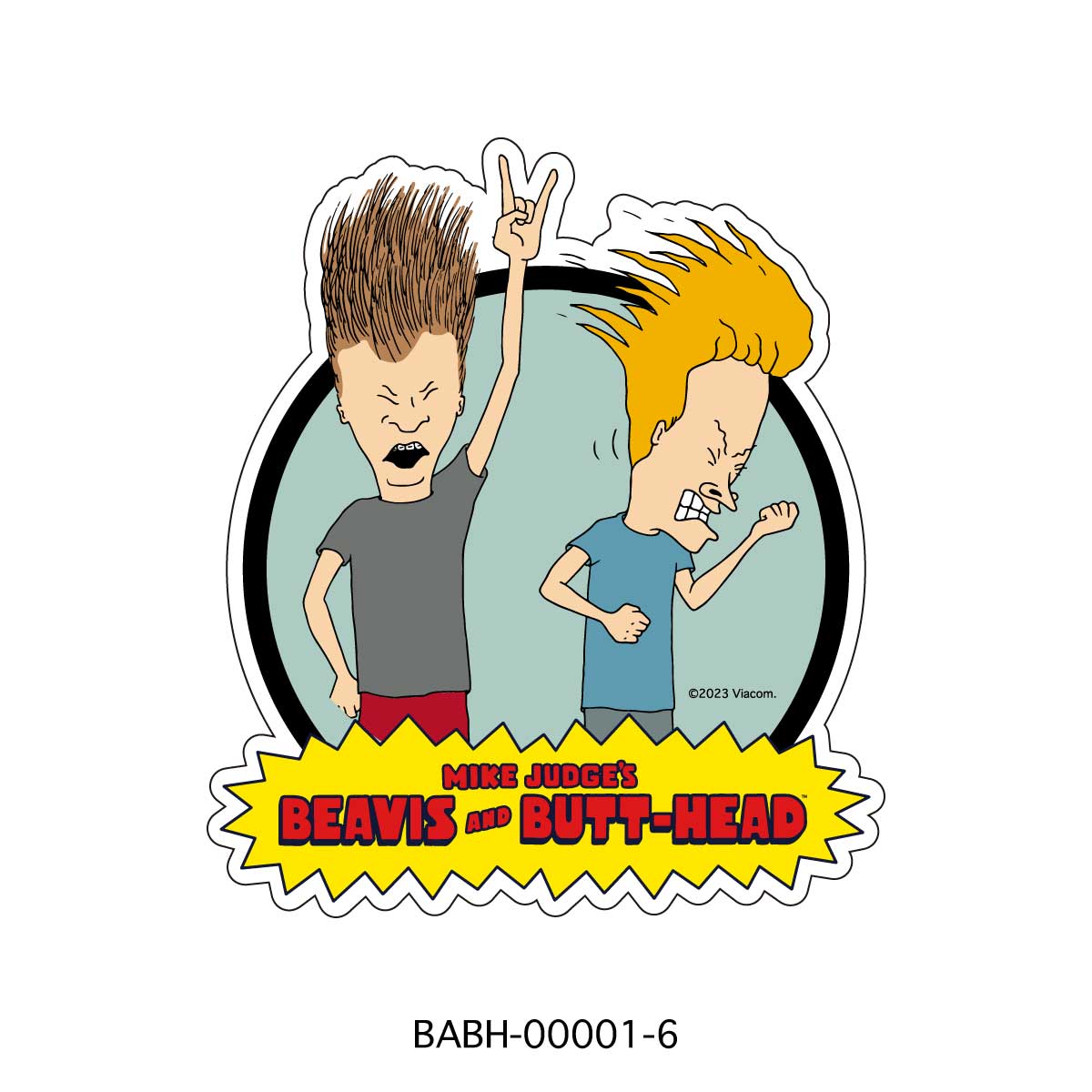 【Beavis and Butt-Head】STICKER/【ビーバス＆バットヘッド】 ステッカー