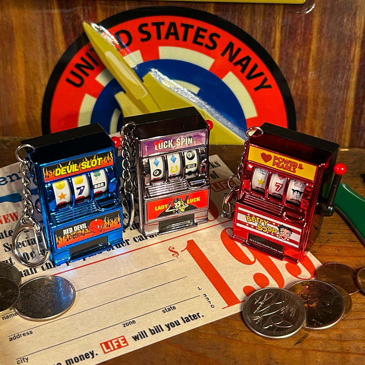 SLOT KEYRING/スロットキーリング