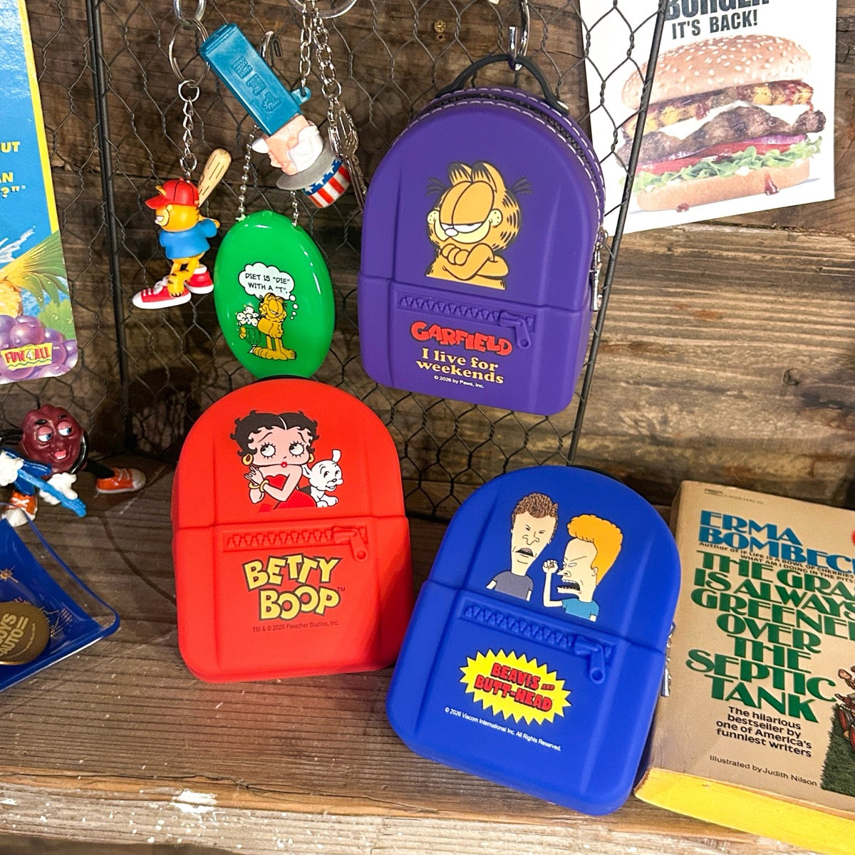 MINI BACKPACK SILICON POUCH/ミニバックパックシリコンポーチ