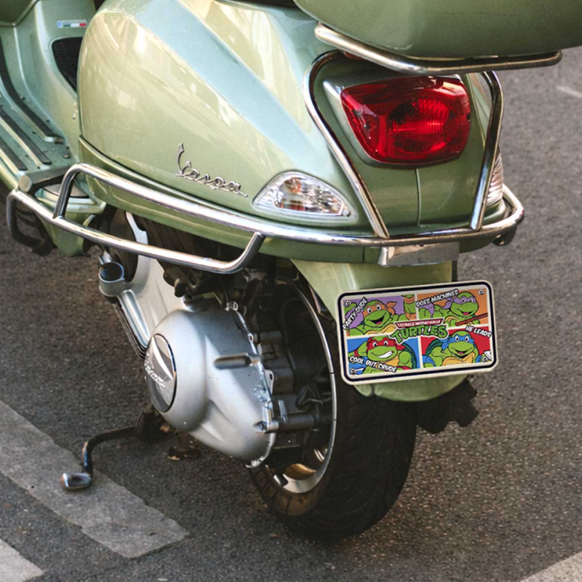 【Mutant Turtles】BIKER CM PLATE/【ミュータントタートルズ】 バイカーCMプレート