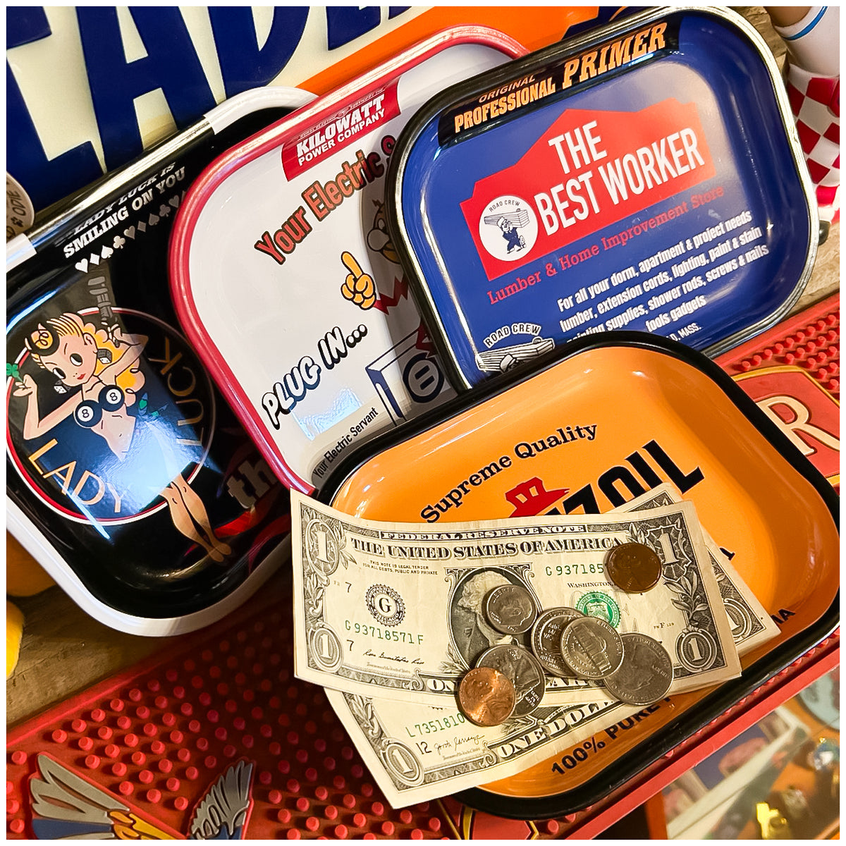 MINI TIN TRAY/ミニティントレイ