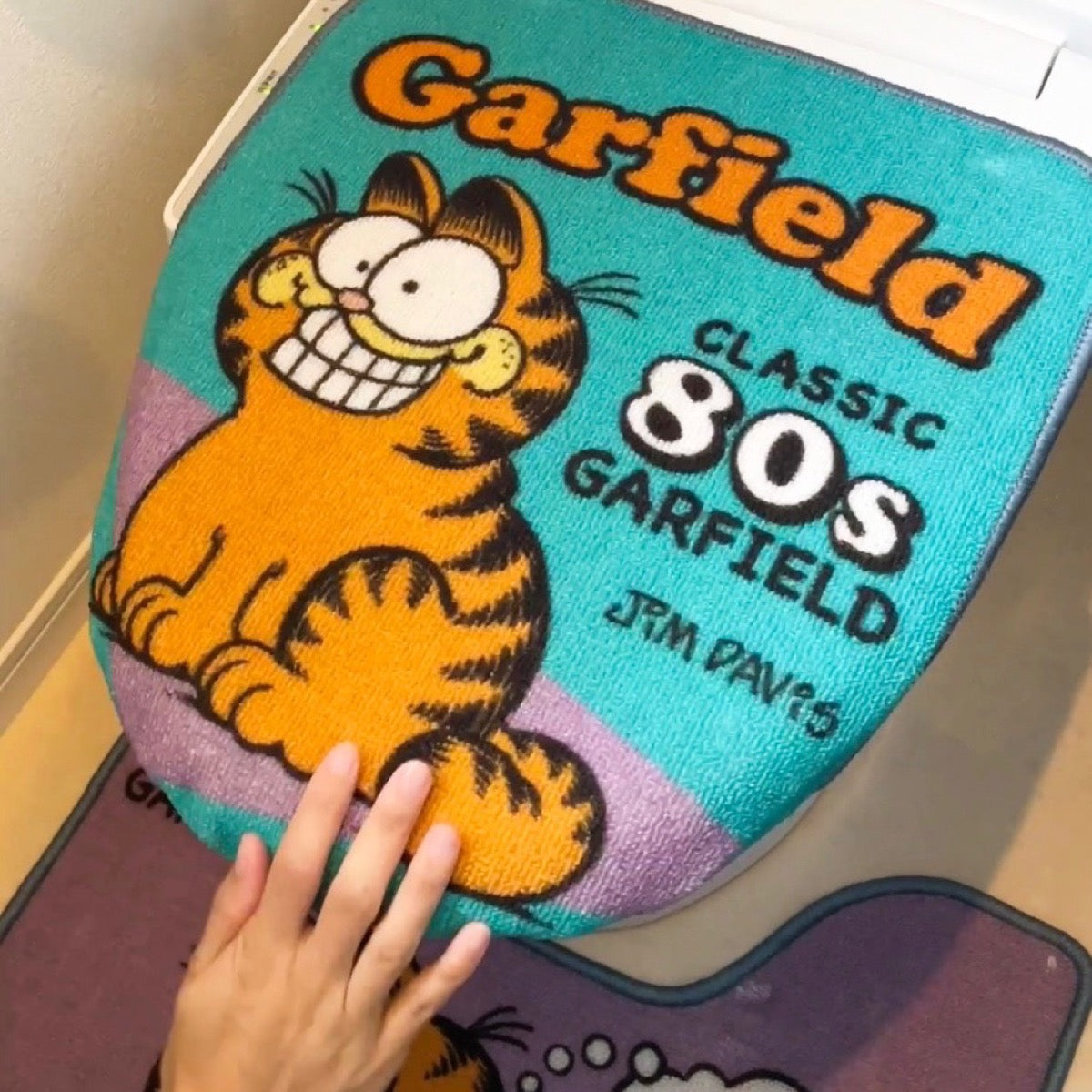 TOILET MAT & LID COVER/ トイレマット&蓋カバー