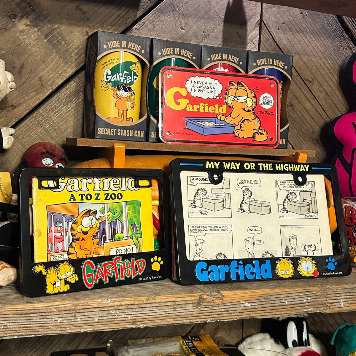 【GARFIELD】 LICENSE BIKER FRAME/【ガーフィールド】 ライセンスバイカーフレーム
