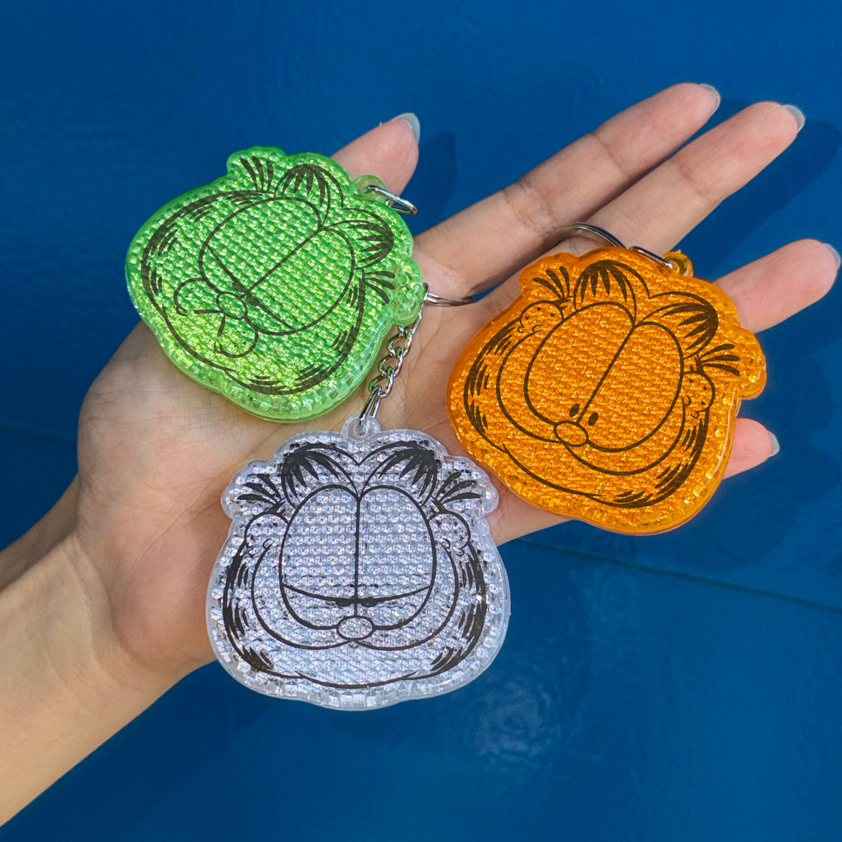 GARFIELD REFLECTOR KEYRING/リフレクターキーリング