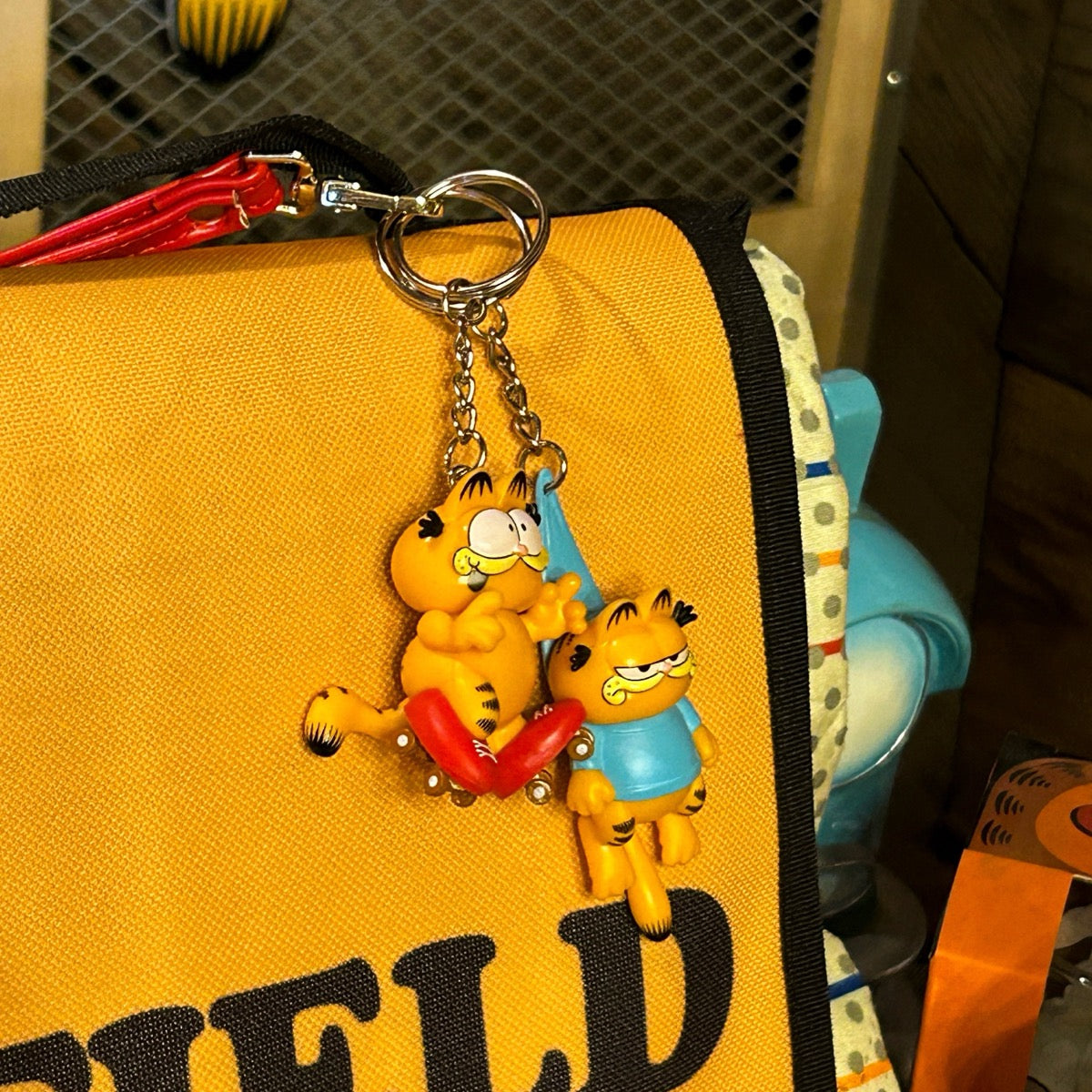 【GARFIELD】3D PVCキーリング/【ガーフィールド】 3D PVCキーリング
