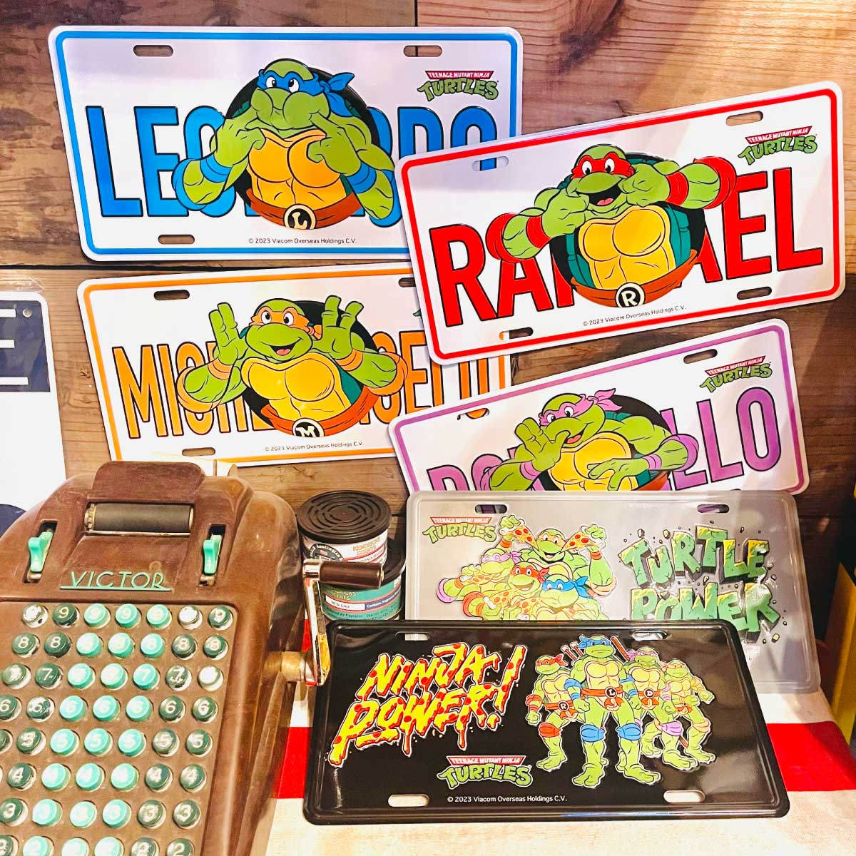 【Mutant Turtles】CM PLATE/【ミュータントタートルズ】 CMプレート