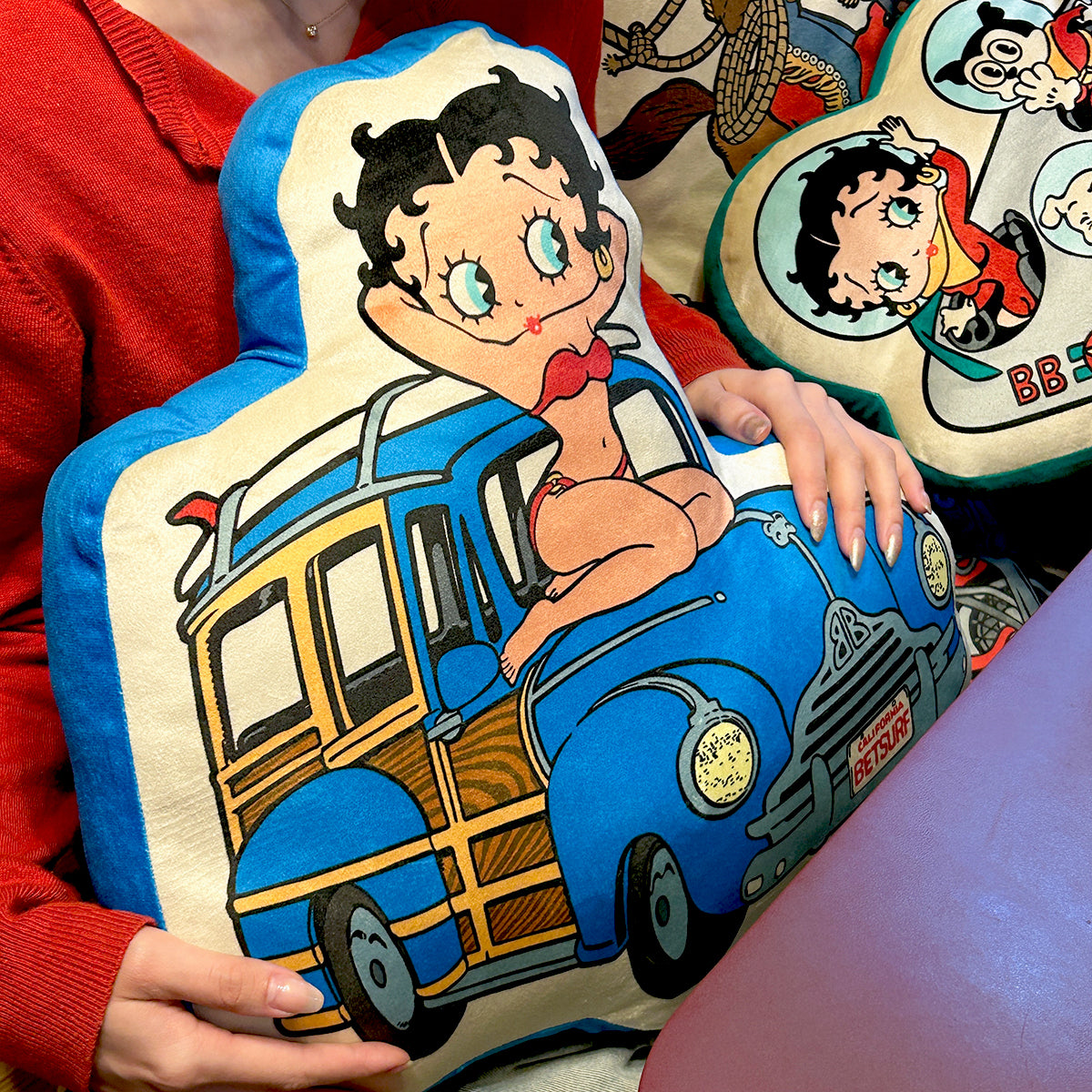 【BETTY BOOP】DIECUT CUSHION/【ベティブープ】 ダイカットクッション