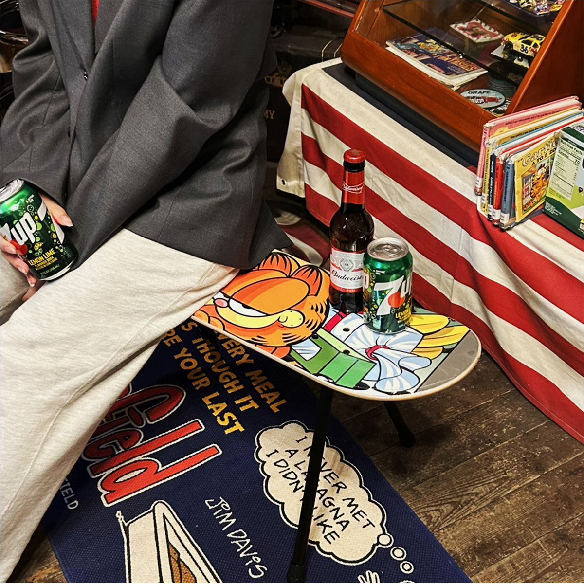 SKATEBOARD DECK FOLDING CHAIR/スケートボードデッキ 折りたたみチェア