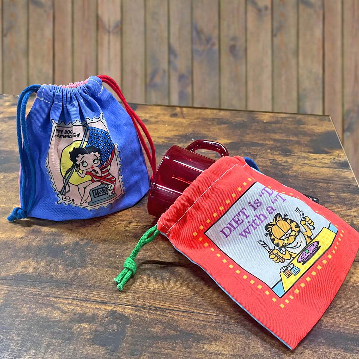 DRAWSTRING BAG/ドローストリングバッグ (巾着)