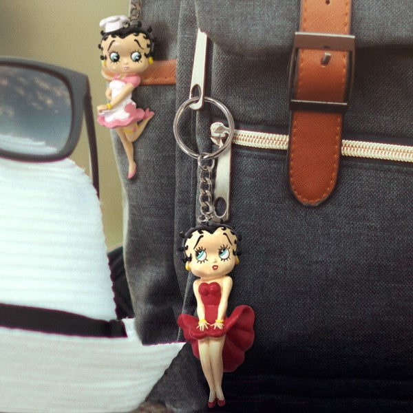 【BETTY BOOP】3D PVC KEYRING/【ベティブープ】 3D PVCキーリング